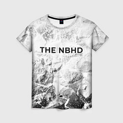 Женская футболка The Neighbourhood white graphite