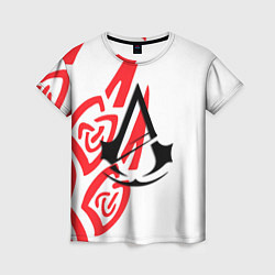 Футболка женская Assassins Creed wild, цвет: 3D-принт