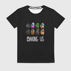 Футболка женская Among us game, цвет: 3D-принт