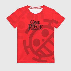 Футболка женская One Piece Luffy Monkey D, цвет: 3D-принт