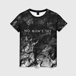 Женская футболка No Mans Sky black graphite