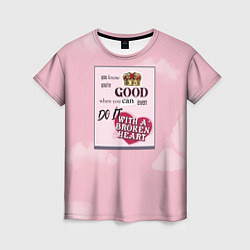 Женская футболка Taylor Swift broken heart