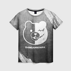 Женская футболка Danganronpa - grey gradient