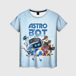 Женская футболка Astro Bot - Game