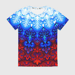 Футболка женская Душа моя Россия 1, цвет: 3D-принт