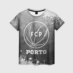 Женская футболка Porto - grey gradient