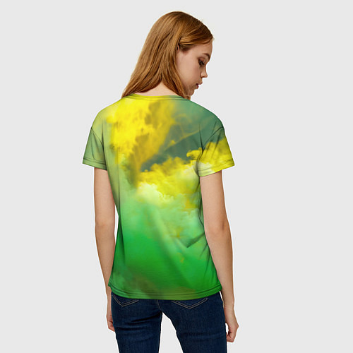 Женская футболка Stalker 2 скелет череп / 3D-принт – фото 4