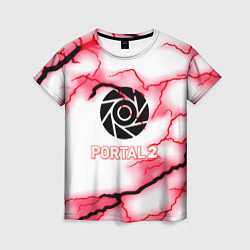 Футболка женская Portal storm, цвет: 3D-принт