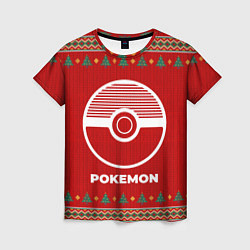 Женская футболка Pokemon new year