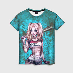 Футболка женская Harley Quinn, цвет: 3D-принт