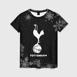 Женская футболка Снежный Tottenham