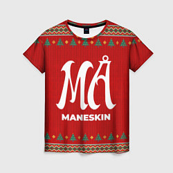 Женская футболка Maneskin new year