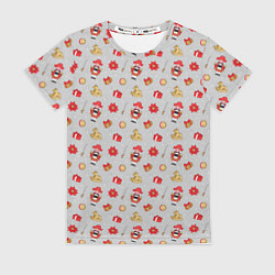 Женская футболка Щелкунчик и игрушки