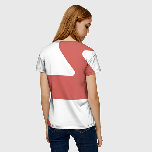 Женская футболка Бёрнис Уайт - ZZZ / 3D-принт – фото 4