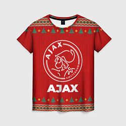 Женская футболка Ajax new year