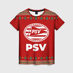 Женская футболка PSV new year