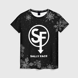 Женская футболка Снежный Sally Face