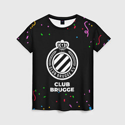 Женская футболка Club Brugge конфети