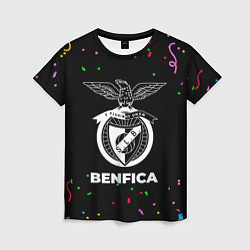 Женская футболка Benfica конфети