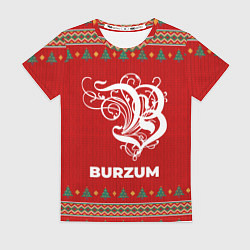 Женская футболка Burzum new year