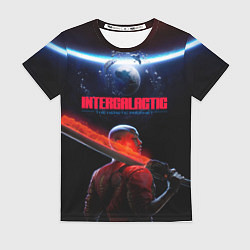 Женская футболка Героиня Intergalactic the heretic prophet