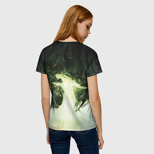 Женская футболка Illustration Dragon Age Inquisition / 3D-принт – фото 4