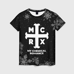 Женская футболка Снежный My Chemical Romance