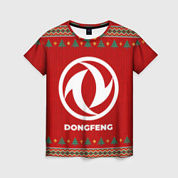 Женская футболка Dongfeng new year