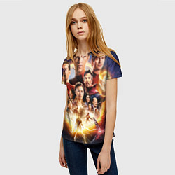 Футболка женская Персонажи Человек паук нет пути домой, цвет: 3D-принт — фото 2