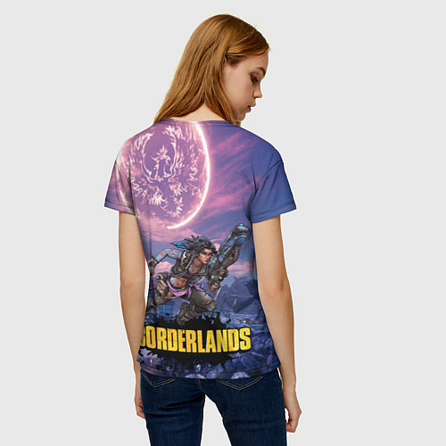 Женская футболка Borderlands вооружение / 3D-принт – фото 4