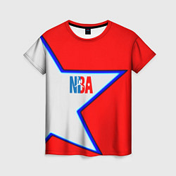 Женская футболка NBA star