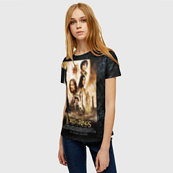 Футболка женская Lord of the rings - the two towers, цвет: 3D-принт — фото 2