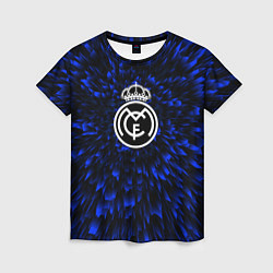 Женская футболка Real Madrid blue energy