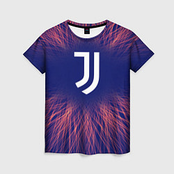 Женская футболка Juventus red energy