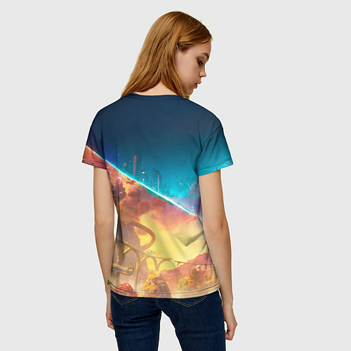 Женская футболка Главные герои Split fiction / 3D-принт – фото 4