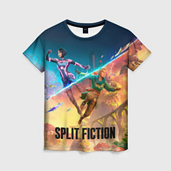 Женская футболка Главные герои Split fiction