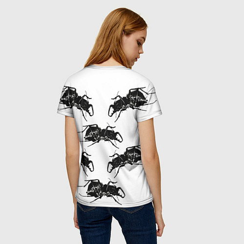 Женская футболка Mezzanine / 3D-принт – фото 4