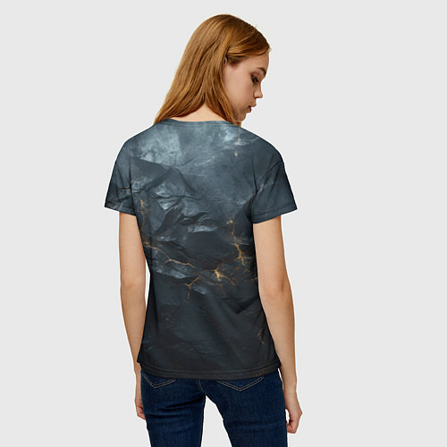Женская футболка Stronghold сrusader крестовый шторм / 3D-принт – фото 4