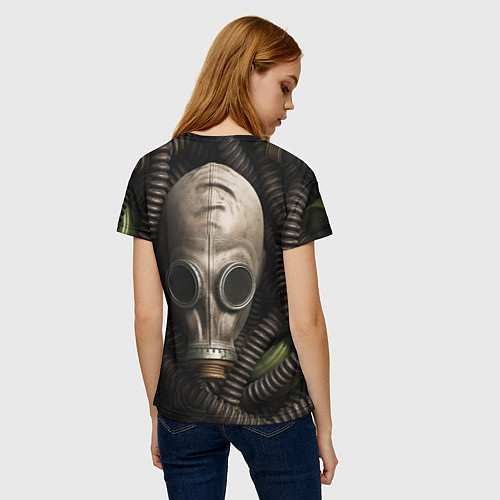 Женская футболка Авто рожденные в СССР / 3D-принт – фото 4