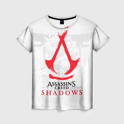 Женская футболка Assassins Creed Shadows - samurai