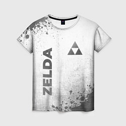 Футболка женская Zelda - white gradient вертикально, цвет: 3D-принт