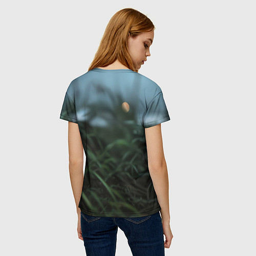 Женская футболка Джокер в траве / 3D-принт – фото 4