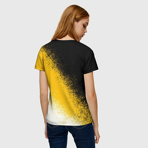 Женская футболка Российский имперский герб и флаг / 3D-принт – фото 4