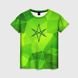 Женская футболка Bring Me the Horizon green poly