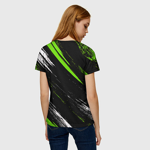 Женская футболка Sports suit / 3D-принт – фото 4