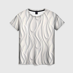 Футболка женская Рельефный узор, цвет: 3D-принт