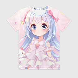 Футболка женская Аниме в стиле каваи, цвет: 3D-принт