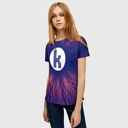 Футболка женская The Killers red energy, цвет: 3D-принт — фото 2