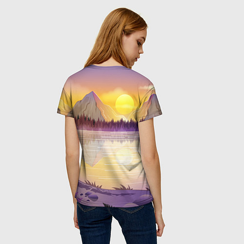 Женская футболка Kayo k2 pro / 3D-принт – фото 4