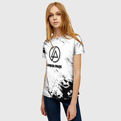 Футболка женская Marshmello x Linkin park, цвет: 3D-принт — фото 2